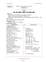 Bài soạn các môn lớp 2 - Tuần 17 - Lý Thị Bích Hoa