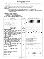 Giáo án Thể dục 3 tiết 17, 18