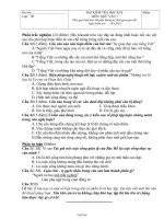 Bài kiểm tra học kì II môn: Ngữ văn 7 thời gian làm bài: 90 phút không kể thời gian giao đề