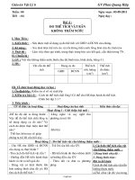 Giáo án lớp 6 môn Vật lí - Tuần 4 - Tiết 4 - Bài 4 : Đo thể tích vật rắn không thấm nước