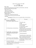 Giáo án môn Âm nhạc 1 - Tiết 35: Ôn tập và biểu diễn