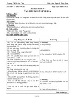 Giáo án Tin học lớp 7 tiết 56, 57: Bài thực hành 9: tạo biểu đồ để minh hoạ