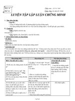 Bài giảng môn học Ngữ văn lớp 7 - Tuần 26 - Tiết 92: Luyện tập lập luận chứng minh