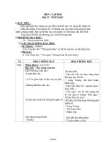 Giáo án Tiếng việt lớp 2 tuần 17