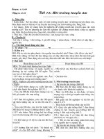 Giáo án Vật lí 7 - Tiết 14: Môi trường truyền âm