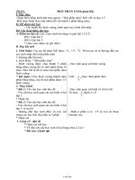 Giáo án lớp 1 môn Toán - Tuần 24