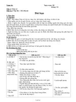 Giáo án Lớp 3 Tuần 16 - GV: Trần Ngọc Thiêm