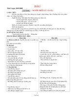 Kế hoạch giảng dạy các môn lớp 2 - Tuần 7