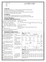 Bài giảng môn học Đại số lớp 7 - Tiết 48: Luyện tập