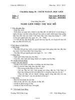 Giáo án Hoạt động ngoài giờ lên lớp lớp 6 - Tuần 3 - Tiết 3: Hoạt động thứ nhất : Nghe giới thiệu thư Bác Hồ