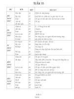 Giáo án môn học Lớp 5 Tuần 33, 34, 35