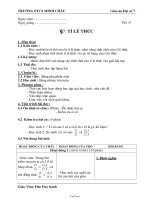 Giáo án Lớp 4 - Tuần 33 - Trường Tiểu học Phan Bội Châu