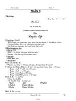 Giáo án Lớp 4 Tuần 5 - Hoàng Thị An