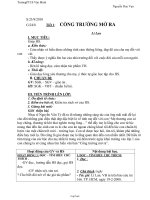 Giáo án môn Ngữ văn khối 7 - Trường PTCS Văn Minh