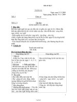 Kế hoạch dạy học khối 2 - Tuần 10 năm 2009