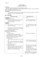 Bài soạn các môn khối 2 - Tuần 33