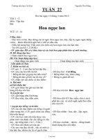 Giáo án các môn khối 1 - Tuần 27 - Trường tiểu học Cái Keo