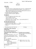 Giáo án môn học Vật lí 6 - Tiết 16: Đòn bẩy