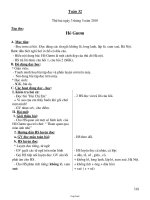 Giáo án giảng dạy môn lớp 1 - Tuần học 32 năm học 2010