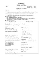 Bài soạn môn Đại số lớp 7 năm 2010