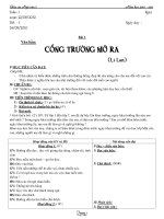 Bài giảng môn học Ngữ văn lớp 7 - Tuần 1 - Tiết 1 - Bài 1: Văn bản: Cổng trường mở ra (Tiết 8)