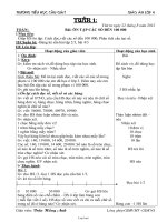 Thiết kế bài dạy tổng hợp các môn lớp 4 - Tuần1