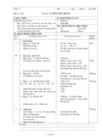 Giáo án Toán 2 - Tiết học 9: Luyện tập chung