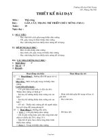 Giáo án môn Thủ công lớp 2 - Gấp, cắt, trang trí thiếp chúc mừng (tiết 1)