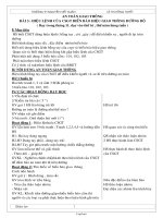 Giáo án An toàn giao thông lớp 2 - Bài 3: Hiệu lệnh của cảnh sát giao thông biển báo hiệu giao thông đường bộ