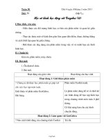 Giáo án Tin học 7 Tiết 58: Học vẽ hình học động với Geogebra (t1)