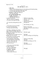 Giáo án lớp 3 môn Tập viết - Tiết 19 đến tiết 34