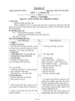 Kế hoạch bài dạy khối 1 (buổi sáng) - Tuần 17