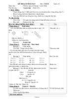 Kế hoạch bài dạy môn: Toán 2 - Tiết 122: Luyện tập