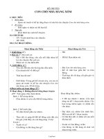 Giáo án Kể chuyện 2 tuần 16: Con chó nhà hàng xóm