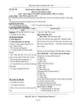 Giáo án môn Vật lí 6 - Tuần 6 - Tiết 12 - Bài 12: Công suất điện