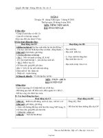 Giáo án Lớp 5 Tuần 13 đến 16