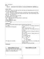 Giáo án môn Đại số khối 8, học kì II - Tiết 51, 52: Giải bài toán bằng cách lập phương trình