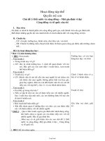 Giáo án Hoạt động tập thể Quyền trẻ em - Chủ đề 3: Đất nước và cộng đồng – Một gia đình vĩ đại Cộng đồng và tổ quốc của tôi