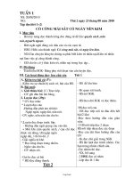 Giáo án lớp 2 - Tuần 1