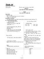 Giáo án Tin lớp 7 Bài thưc hành 7: in danh sách lớp em