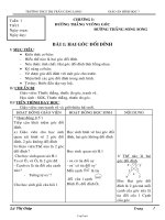 Giáo án môn Hình học lớp 7 - Trường THCS thị trấn Càng Long