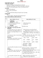 Giáo án môn Toán 4 tuần 5