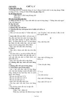 Giáo án lớp 1 môn Tập viết: Chữ U, Ư