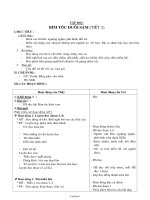 Giáo án Tập đọc 2 tuần 4 tiết 2: Bím tóc đuôi sam