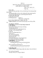 Giáo án Âm nhạc 3 tiết 10: Học hát: Bài Lớp chúng ta đoàn kết