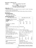 Giáo án Lớp 3 Tuần 5 - Nguyễn Thị Hương - TH TT Cao Thượng