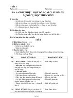 Giáo án Toán 2 tuần 5 tiết 4: 7 cộng với một số 7 + 5