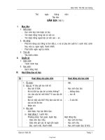 Giáo án Tập đọc + Chính tả + Luyện từ và câu + Kể chuyện + Tập làm văn 4 tuần 34 - Trường tiểu học An Phú A