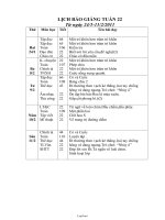 Giáo án các môn khối 2, học kì II - Tuần 22 năm 2011