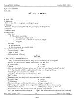 Giáo án môn Ngữ văn khối 7 - Trường THCS Hải Cảng - Tiết 122: Dấu gạch ngang